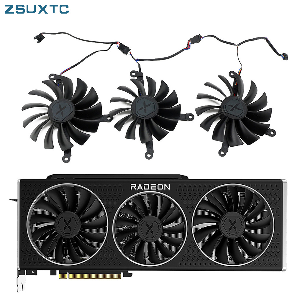 พัดลมเย็น6900XT CF1015U12D CF9 - Rx 6900 Xt 16Gb บทวิจารณ์และราคา