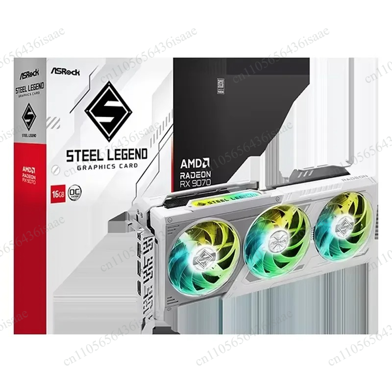 การ์ดกราฟิก Radeon RX 9070 XT  - Triple Fan Gaming Graphics Card 16Gb บทวิจารณ์และราคา